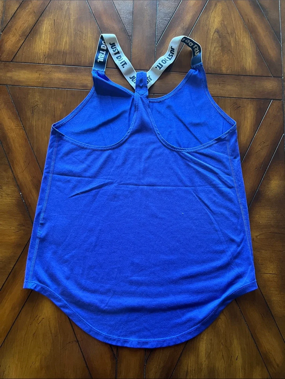 Nike Women’s Royal Blue Athletic Tank with Branded Straps